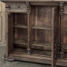 19th Century French Walnut Hunt Buffet ~ Cabinet
