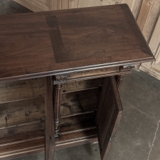 19th Century French Walnut Hunt Buffet ~ Cabinet