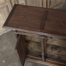 19th Century French Walnut Hunt Buffet ~ Cabinet