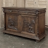19th Century French Walnut Hunt Buffet ~ Cabinet