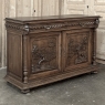 19th Century French Walnut Hunt Buffet ~ Cabinet
