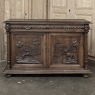 19th Century French Walnut Hunt Buffet ~ Cabinet