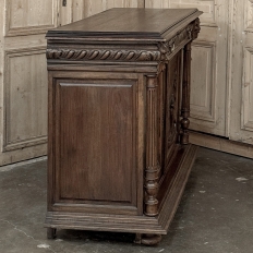 19th Century French Walnut Hunt Buffet ~ Cabinet
