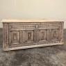 18th Century Country French Stripped Neoclassical Trunk ~ Blanket Chest