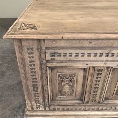 18th Century Country French Stripped Neoclassical Trunk ~ Blanket Chest