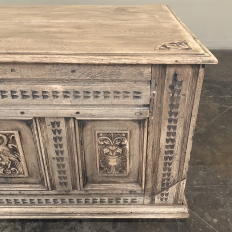 18th Century Country French Stripped Neoclassical Trunk ~ Blanket Chest
