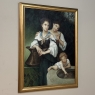 Vintage Framed Oil Painting on Canvas by L. Gebhardt