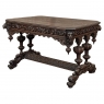 19th Century French Renaissance Writing Table ~ Desk with Dolphins