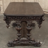 19th Century French Renaissance Writing Table ~ Desk with Dolphins