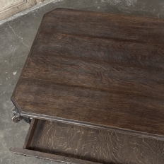 19th Century French Renaissance Writing Table ~ Desk with Dolphins