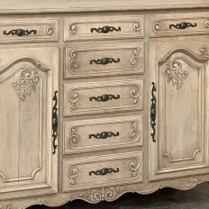 Pair 19th Century Country French Buffets in Stripped Oak