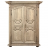Grand 18th Century Country French Louis XIV Stripped Oak Armoire