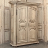 Grand 18th Century Country French Louis XIV Stripped Oak Armoire