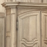 Grand 18th Century Country French Louis XIV Stripped Oak Armoire