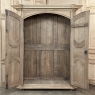 Grand 18th Century Country French Louis XIV Stripped Oak Armoire