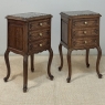 Pair Antique Country French End Tables ~ Nightstands