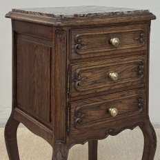 Pair Antique Country French End Tables ~ Nightstands