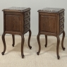Pair Antique Country French End Tables ~ Nightstands