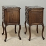 Pair Antique Country French End Tables ~ Nightstands