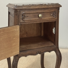 Pair Antique Country French End Tables ~ Nightstands