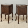 Pair Antique Country French End Tables ~ Nightstands