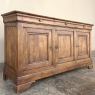 19th Century French Louis Philippe Period Walnut Buffet ~ Enfilade ~ Credenza
