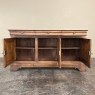 19th Century French Louis Philippe Period Walnut Buffet ~ Enfilade ~ Credenza