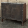 19th Century French Charles X Mahogany Marble Top Buffet