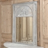 Antique French Louis XVI Painted Trumeau Mirror