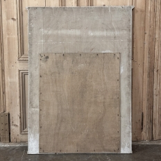 Antique French Louis XVI Painted Trumeau Mirror