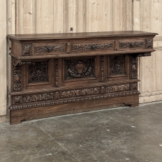 Grand Italian Renaissance Walnut Console ~ Sideboard