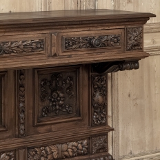 Grand Italian Renaissance Walnut Console ~ Sideboard