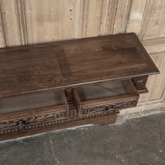 Grand Italian Renaissance Walnut Console ~ Sideboard