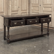 18th Century English Sideboard ~ Console ~ Sofa Table