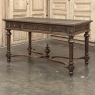 19th Century French Neoclassical Walnut Desk ~ Double Faced