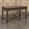 19th Century French Neoclassical Walnut Desk ~ Double Faced