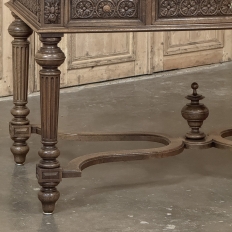 19th Century French Neoclassical Walnut Desk ~ Double Faced