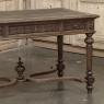 19th Century French Neoclassical Walnut Desk ~ Double Faced