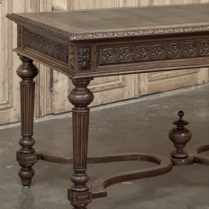 19th Century French Neoclassical Walnut Desk ~ Double Faced