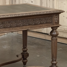 19th Century French Neoclassical Walnut Desk ~ Double Faced
