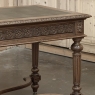 19th Century French Neoclassical Walnut Desk ~ Double Faced