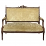 19th Century French Louis XVI Walnut Canape ~ Sofa