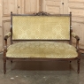 19th Century French Louis XVI Walnut Canape ~ Sofa