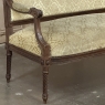19th Century French Louis XVI Walnut Canape ~ Sofa