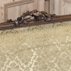 19th Century French Louis XVI Walnut Canape ~ Sofa