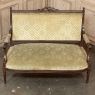 19th Century French Louis XVI Walnut Canape ~ Sofa