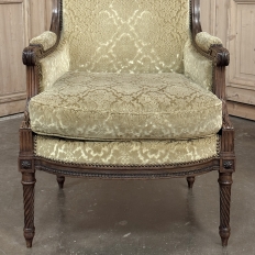 19th Century French Louis XVI Walnut Canape ~ Sofa