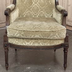 19th Century French Louis XVI Walnut Canape ~ Sofa
