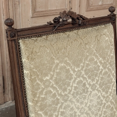 19th Century French Louis XVI Walnut Canape ~ Sofa