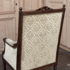 19th Century French Louis XVI Walnut Canape ~ Sofa